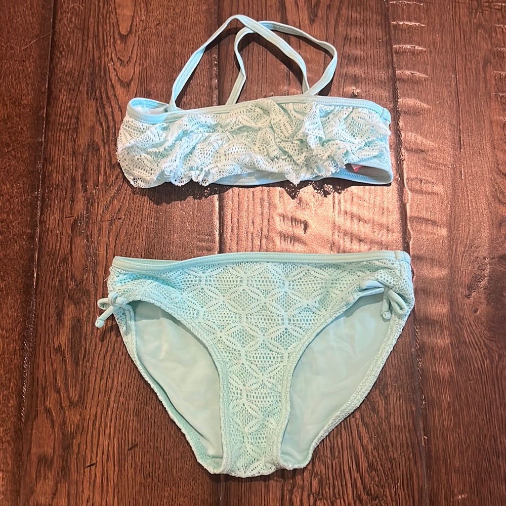 J Khaki girls bikini green 8